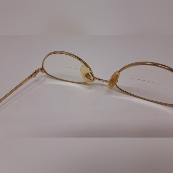 Yves Saint Laurent Women's Glasses Gold Metal Havana Frames 4084 Y119 52-19-130 - Picture 13 of 16
